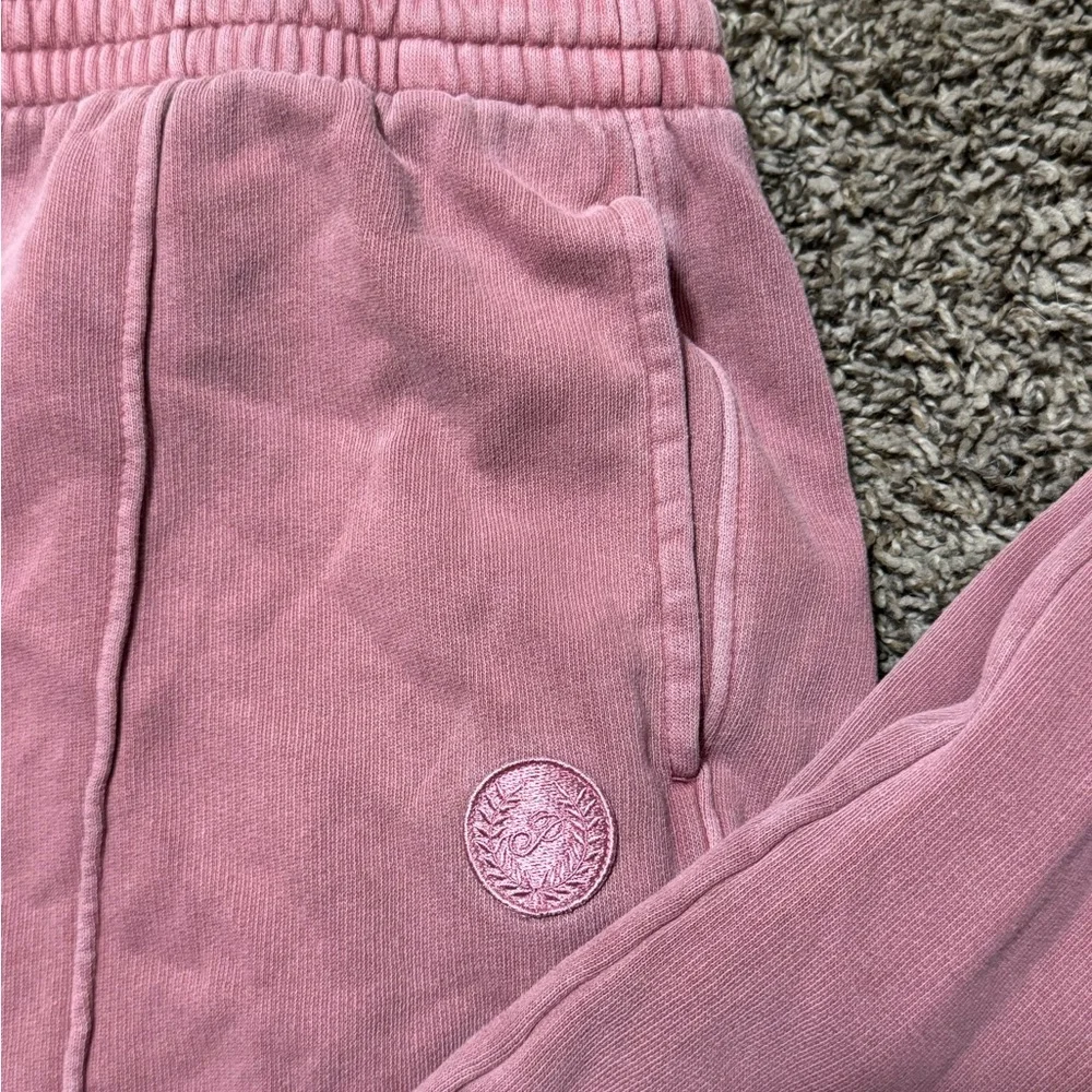 Victoria Secret Pink Premium Fleece Wide-Leg Pants - Picture 5 of 8
